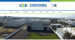 Desktop Screenshot of chandraelectricals.net